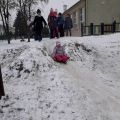 Pierwszy  śnieg- pierwsze zabawy na śniegu, 