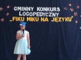 Konkurs "Fiku Miku na języku", 