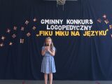 Konkurs "Fiku Miku na języku", 