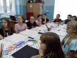 Warsztaty malowania koszulek, Justyna Kownacka,  Ilona Mroczek, Eliza Tomaszewska, Agnieszka Więcka