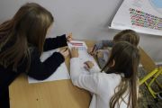 111 lat istnienia szkoły w Skrzeszewie - zajęcia w salach, mecz Rodzice - Uczniowie, 
