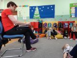Głośne czytanie na świetlicy., Justyna Kownacka