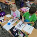 Klasa 1a poznaje chmurkę Tosię i obchodzi Święto Drzewa, 