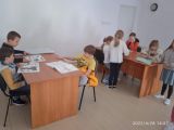 Spotkanie swietliczaków w bibliotece w Skrzeszewie, 