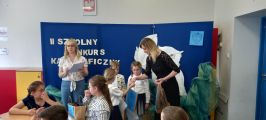 II  Szkolny Konkurs Kaligraficzny dla klas I- III, 