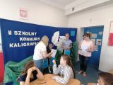 II  Szkolny Konkurs Kaligraficzny dla klas I- III, 