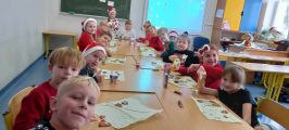 Mikołajki w klasie 1B, 