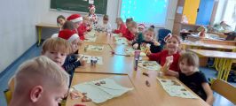 Mikołajki w klasie 1B, 